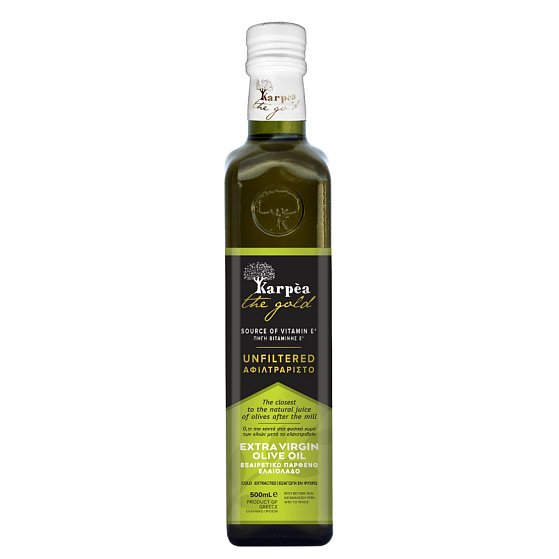 KARPEA Gold extra panenský olivový olej nefiltrovaný 500ml