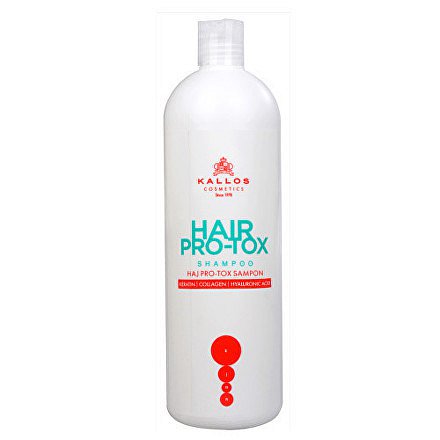 Regenerační šampon s keratinem a kyselinou hyaluronovou KJMN (Hair Pro-Tox Shampoo) - Objem: 1000 ml
