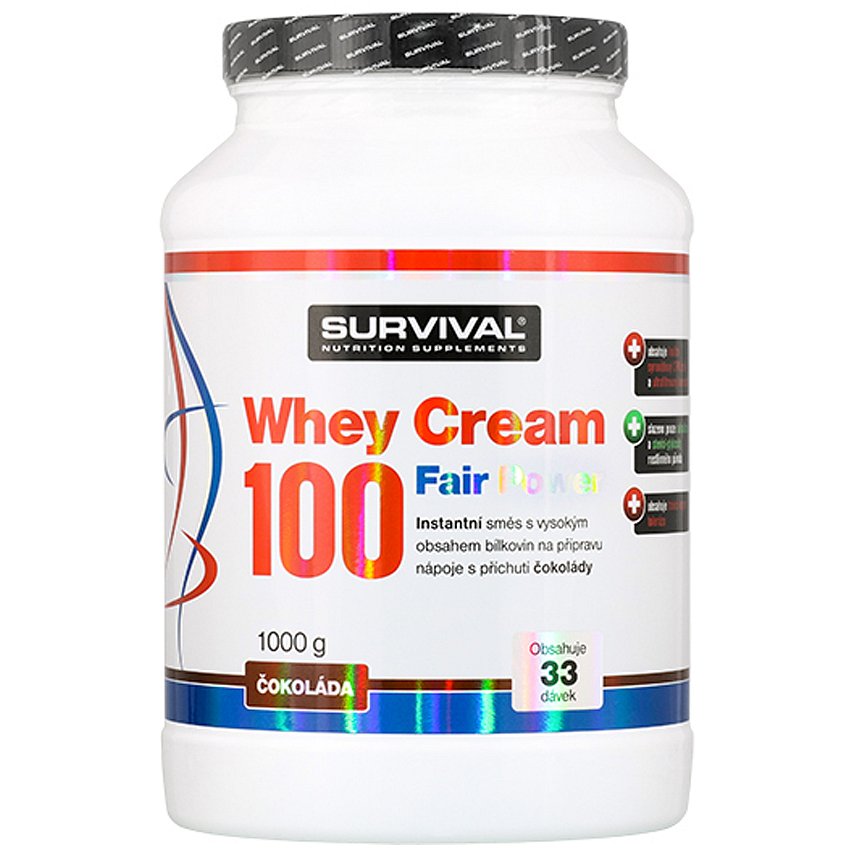 Whey Cream 100 Fair Power čokoláda 1000g