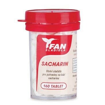 Fan sladidlo Sacharin 10g/160 tablet