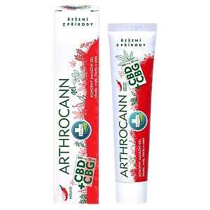 Annabis Arthrocann CBD+CBG masáž.hřejivý gel 75ml