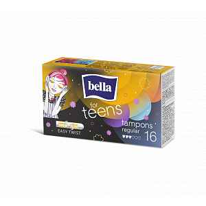 Bella For Teens Regular hygienické tampony 16 ks
