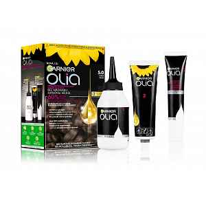 Garnier Olia 5.0 Hnědá permanentní barva na vlasy
