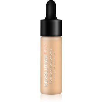 Revolution PRO Foundation Drops tekutý make-up s pipetou odstín F6 18 ml