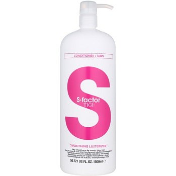 TIGI S-Factor Smoothing Lusterizer kondicionér pro nepoddajné a krepatějící se vlasy  1500 ml