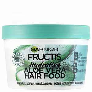 Garnier Fructis Aloe Vera Hair Food hydratační maska pro normální až suché vlasy  390 ml