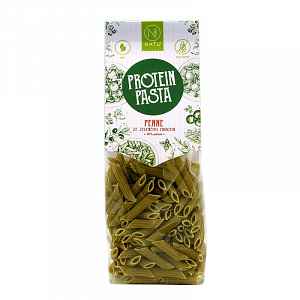 NATU Protein Pasta Penne ze zeleného hrachu BIO 250 g