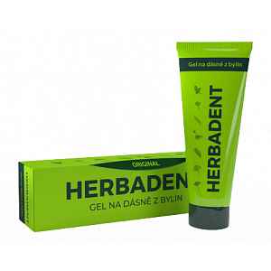 HERBADENT ORIGINAL bylinný gel na dásně 25g NEW