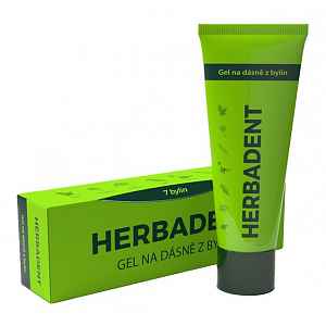 HERBADENT ORIGINAL bylinný gel na dásně 25g NEW