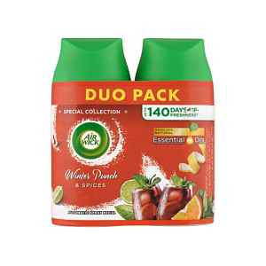 Air Wick Freshmatic náplň do osvěžovače vzduchu zimní punč 2 x 250 ml