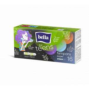 Bella For Teens Super hygienické tampony 16 ks