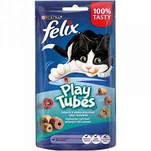 Felix PLAY TUBES pečená ryba a krevety 50g