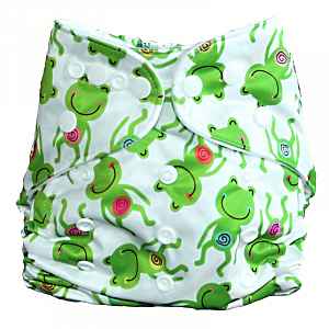 GaGa's pleny Látková plena AIO Žabky