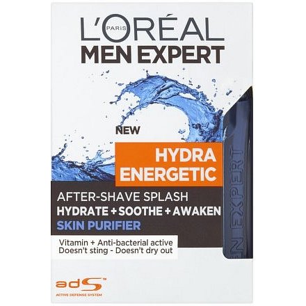 L´Oréal Paris Men Expert Hydra Energetic Skin Purifier pánská voda po holení 100ml