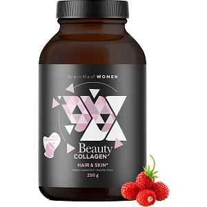 BrainMax Women Beauty Fish Collagen, mořský rybí kolagen Naticol®, 250 g Příchuť: Lesní jahoda