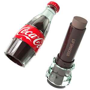 Lip Smacker Coca-Cola Classic Contour Lip Balm balzám na rty  4 g