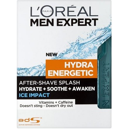 L´Oréal Paris Men Expert Hydra Energetic Ice Impact pánská voda po holení 100ml