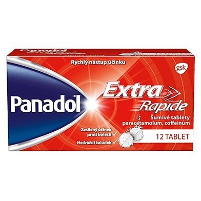 Panadol Extra Rapide šumivé tablety 12ks