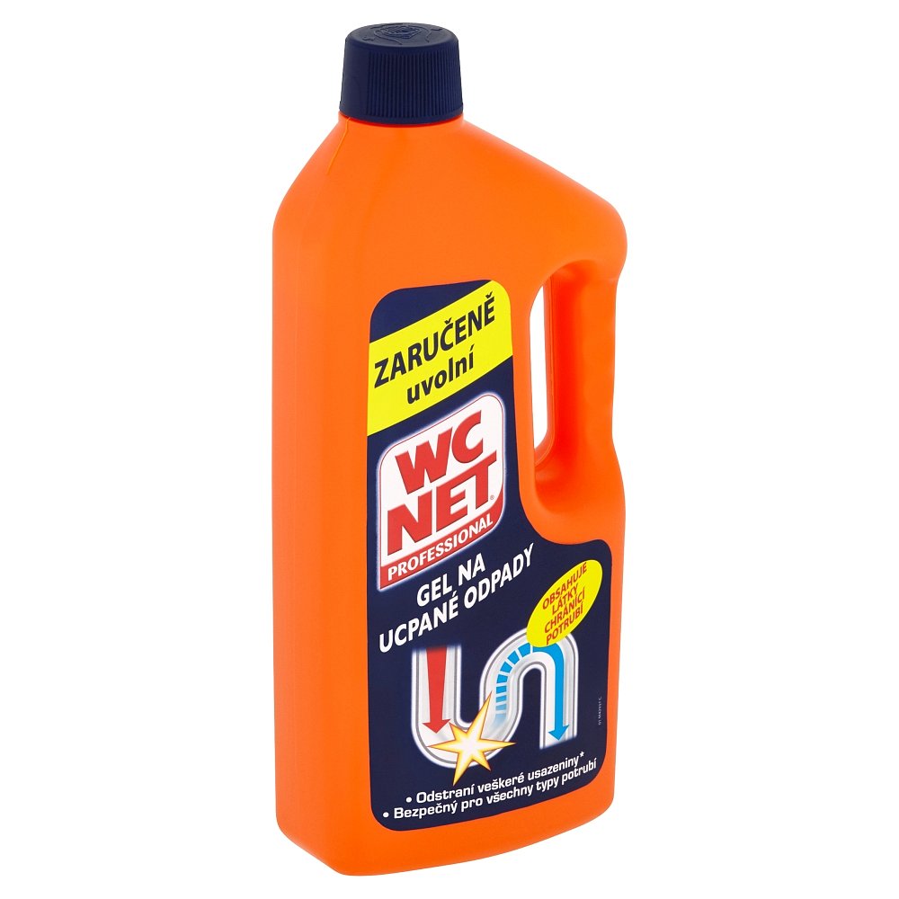 WC Net Professional Gel na ucpané odpady 1000 ml