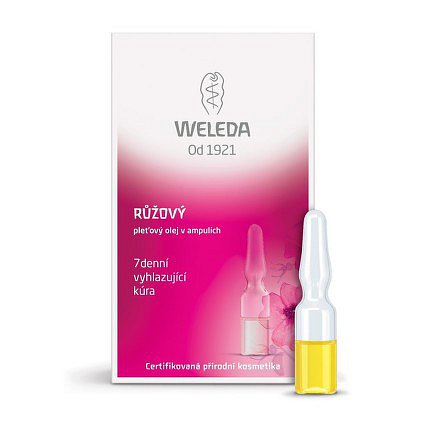 WELEDA Růžový pleť.olej v ampulích - 7denní kúra