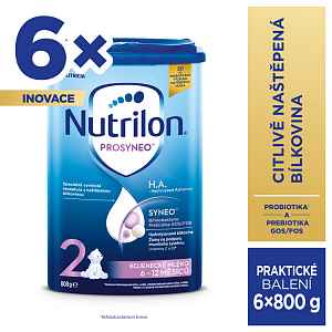 6x NUTRILON 2 HA Prosyneo (800 g) 6+ - speciální pokračovací kojenecké mléko