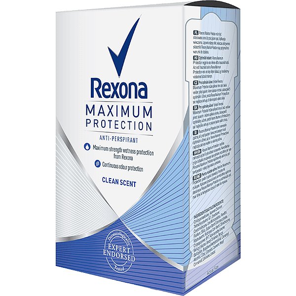 REXONA Deo stick MaxPro Clean Scent 45ml (antiperspirant)