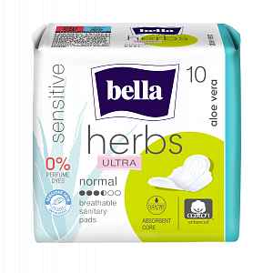Bella Herbs Aloe Vera Normal hygienické vložky 10 ks