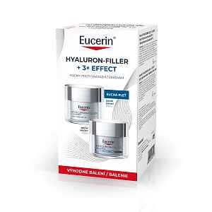 Eucerin Hyaluron-Filler + 3x Effect denní a noční krém 2x50 ml