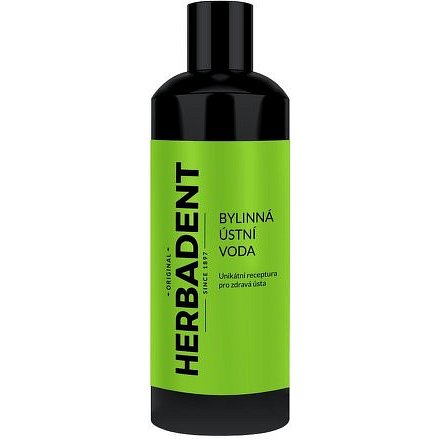 HERBADENT ORIGINAL bylinná ústní voda 400ml NEW