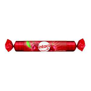 Intact hroznový cukr s vitaminem C, třešeň 16ks