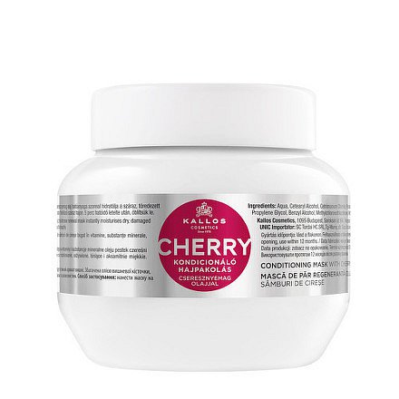 Jemná hydratační maska na vlasy s třešní a vitamíny (Conditioning Cherry Hair Mask) - Objem: 275 ml