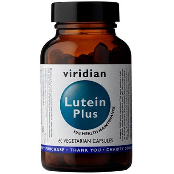 Viridian Lutein Plus 60 kapslí