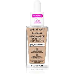 Wet n Wild BareFocus Niacinamide Skin Tint lehký hydratační make-up odstín Light Medium (Cool) 32 ml