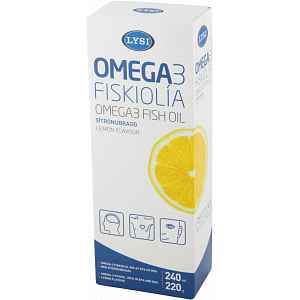 LYSI Omega 3 oil lemon 240ml