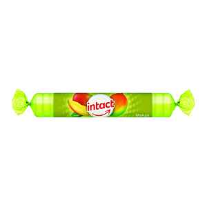 Intact hroznový cukr s vitaminem C, mango 16ks