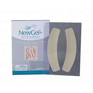 NewGel+ NG-160 20 x 4,5 cm silikonová náplast 2 ks béžová