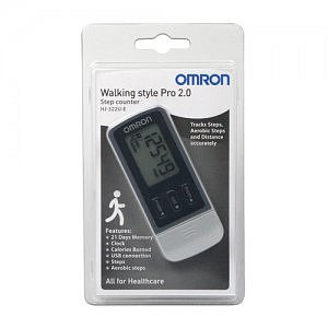 OMRON HJ-322U-E pedometr (krokoměr) s USB připojením