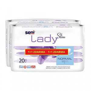 Seni Lady Slim inkon.vložky normal 1+1 2x20ks