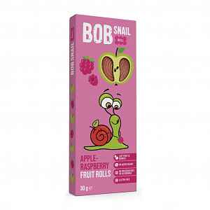 Šnek Bob jablečno-malinové rolky 30g