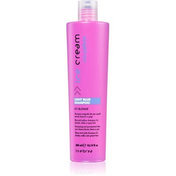 Inebrya No-Yellow šampon neutralizující žluté tóny pro studené odstíny blond 300 ml