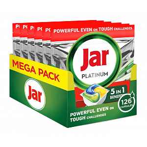 Jar Platinum Lemon kapsle do myčky box 6x21 ks