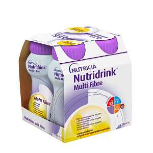 Nutridrink Multi fibre vanilkový por.sol. 4x200ml