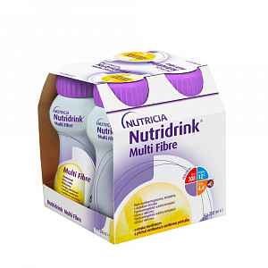 Nutridrink Multi fibre vanilkový por.sol. 4x200ml