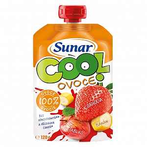 Sunárek Cool ovoce jahoda banán jablko 120 g
