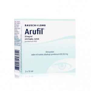 Arufil 20 mg/ml oční kapky 3x10 ml