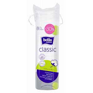 Bella Cotton Classic odličovací tampony 80 ks +30 %