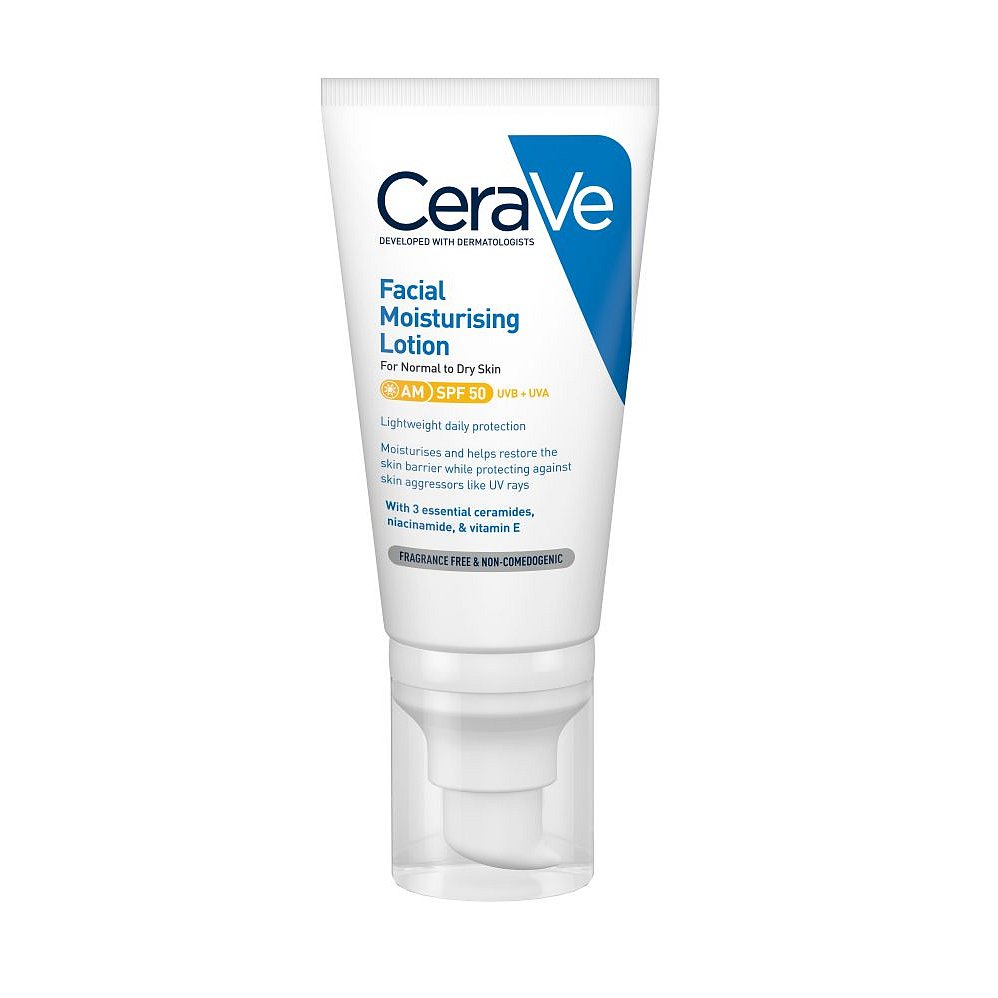 CeraVe Hydratační péče o pleť SPF50 52 ml