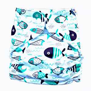 GaGa's pleny Látková plena AIO Fish