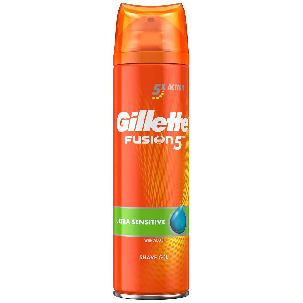 Gillette Fusion Ultra Sensitive gel 200ml
