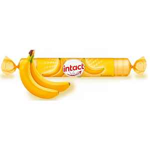 Intact hroznový cukr s vitaminem C, banán 16ks